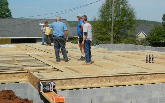 Foundation of Ben Tomlinson's Smart Home Ben Foundation 2